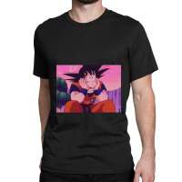 Goku Thinking Bout Stuff Classic For Friend Classic T-shirt | Artistshot