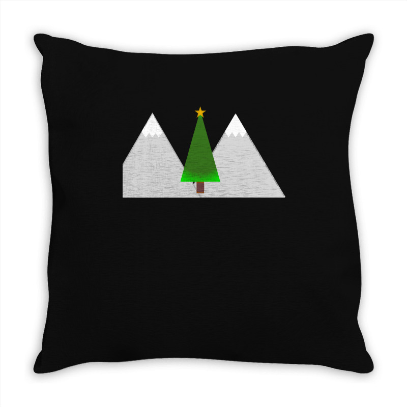 Christmas Starless Night Throw Pillow | Artistshot