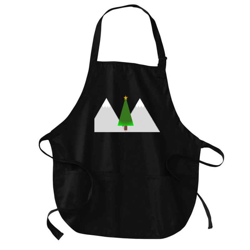 Christmas Starless Night Medium-length Apron | Artistshot