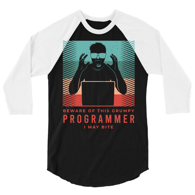 Programmer Gift For A Software Developer-zsjam 3/4 Sleeve Shirt by fenderbendable | Artistshot