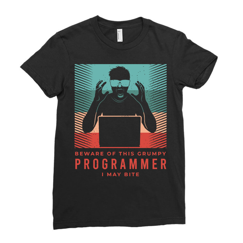 Programmer Gift For A Software Developer-zsjam Ladies Fitted T-Shirt by fenderbendable | Artistshot