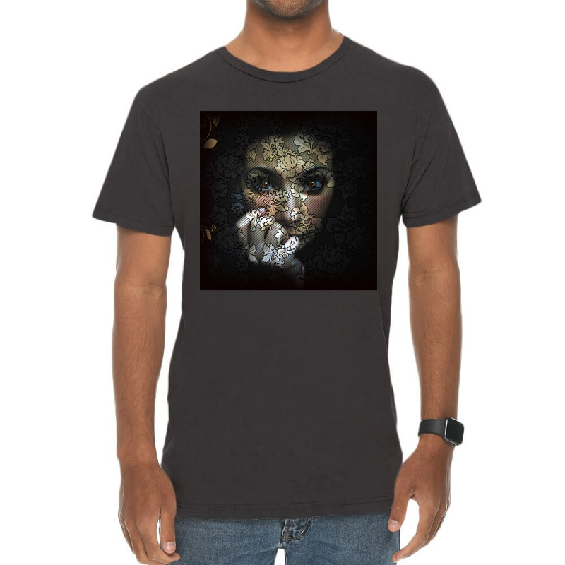 Red Eyed Lady Vintage T-shirt | Artistshot