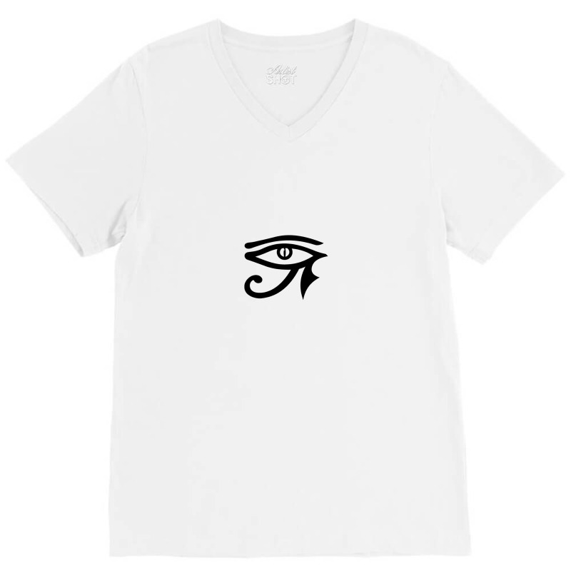 Horos Eye V-Neck Tee by mzezo2001 | Artistshot