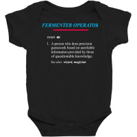 Fermenter Operator Definition T Shirt Baby Bodysuit | Artistshot