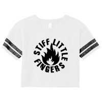 Little Fingers Music Scorecard Crop Tee | Artistshot