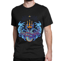 Villains Ursula Triton Symbol Classic T-shirt | Artistshot