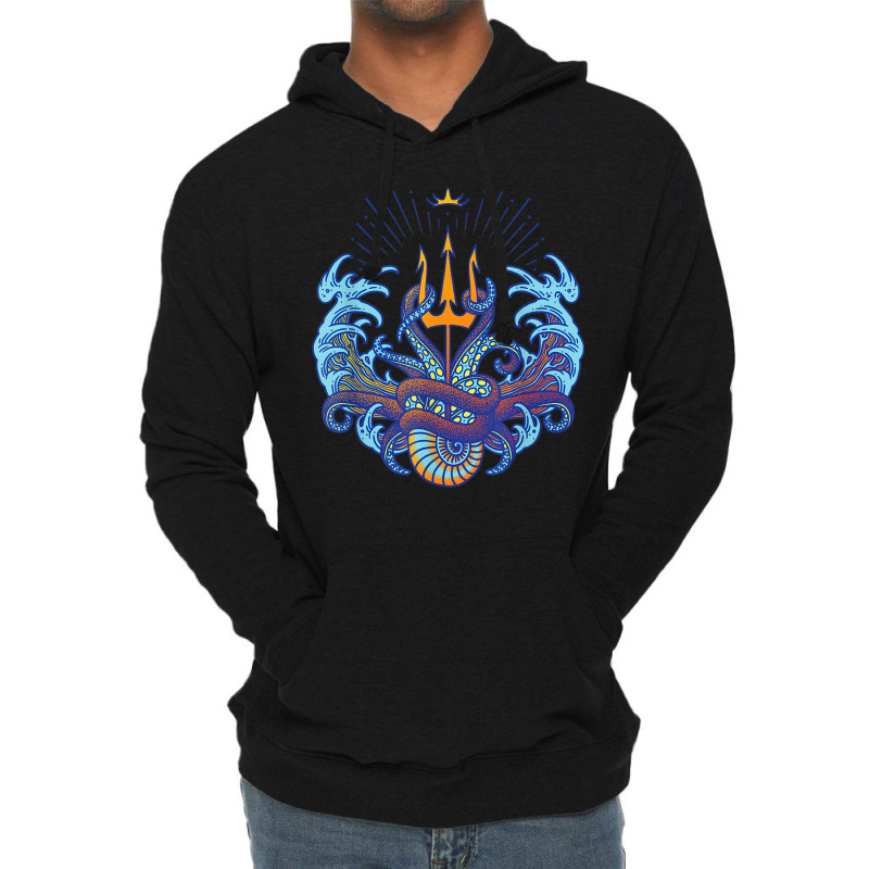 Villains Ursula Triton Symbol Lightweight Hoodie by MabellaPlaxco | Artistshot