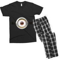 Minion Style Eye Men's T-shirt Pajama Set | Artistshot