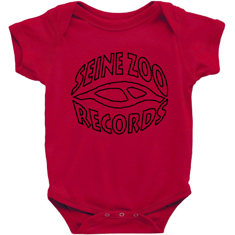 Seine Zoo Records Baby Bodysuit by harizsika | Artistshot