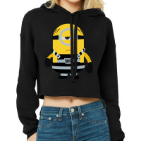 Angry Minion Cropped Hoodie | Artistshot