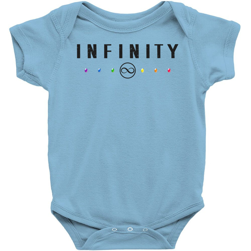 Infinity   White Dirty Baby Bodysuit by ARTWOMAN | Artistshot