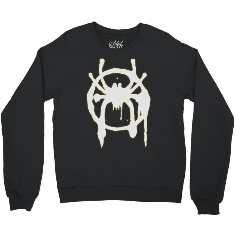 Into The Spider Verse Fitted Scoop Crewneck Sweatshirt | Artistshot