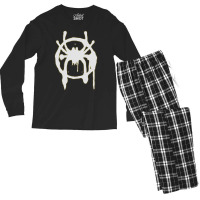 Into The Spider Verse Fitted Scoop Men's Long Sleeve Pajama Set | Artistshot