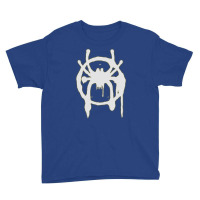 Into The Spider Verse Fitted Scoop Youth Tee | Artistshot