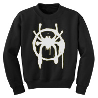 Into The Spider Verse Fitted Scoop Youth Sweatshirt | Artistshot