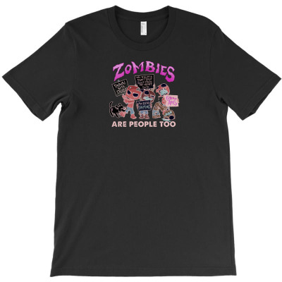 Zombie Protest T-shirt Designed By Lika Awalia