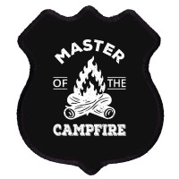 Master Of The Campfire Ii - Camping Outdoors Shield Patch | Artistshot