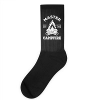 Master Of The Campfire Ii - Camping Outdoors Socks | Artistshot