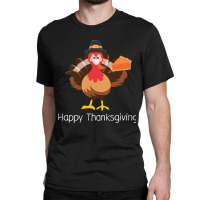 Cute Thanksgiving Turkey Classic T-shirt | Artistshot