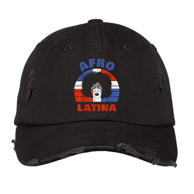 Dominican Afro Latina Women National Hispanic Month Latinx Vintage Cap by Fashzilla | Artistshot