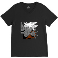 Goku Ultra Instinct 1 3 V-neck Tee | Artistshot