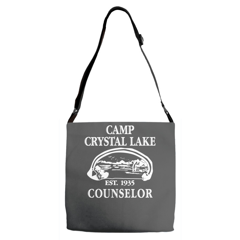 Camp Crystal Lake Counselor Adjustable Strap Totes | Artistshot