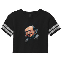 Opera Tenor Pavarotti Scorecard Crop Tee | Artistshot