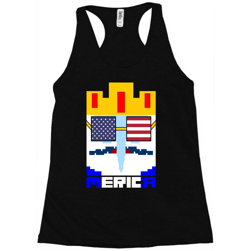 Merica. Ice King 2 Racerback Tank by behindcedar22 | Artistshot