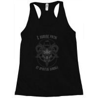 E Nomine Patri Et Filii Et Spiritus Diaboli   Demonic Metal Design Racerback Tank | Artistshot