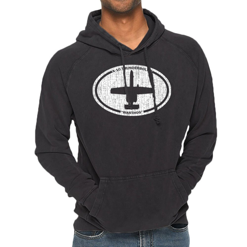 A-10 Thunderbolt Ii Warthog Retro Airplane Vintage Hoodie | Artistshot