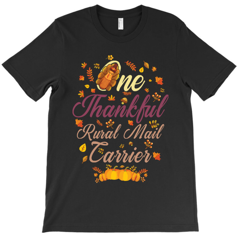 Thanksgiving Turkey One Thankful T-shirt | Artistshot