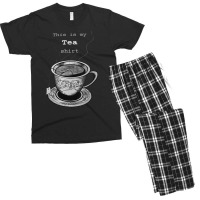 Womens Tea Lover Drinker Quote This Is My Vneck Men's T-shirt Pajama Set | Artistshot