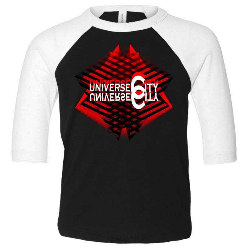 Universe City Toddler 3/4 Sleeve Tee by nowlam | Artistshot