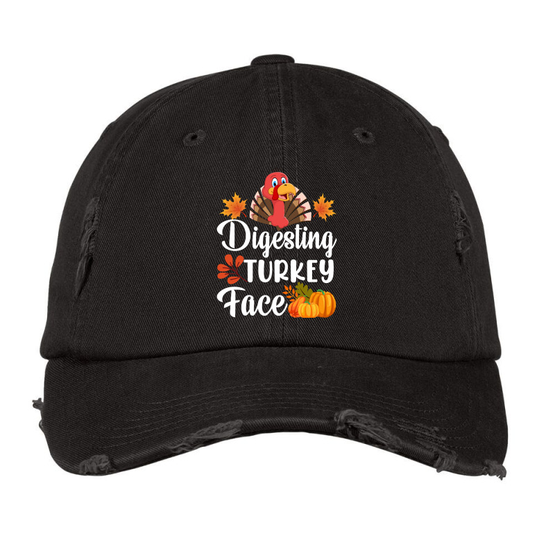 Digesting Turkey Face Vintage Cap by Kemriban527 | Artistshot