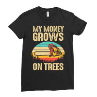 Arborist Logger Men Cool Tree Climber Lumberjack Ladies Fitted T-shirt | Artistshot