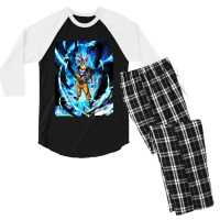 Goku Ultra Instinct 4 2 Men's 3/4 Sleeve Pajama Set | Artistshot