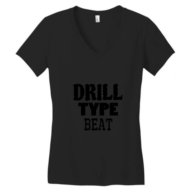 Drill Type Beat Illustration Women's V-Neck T-Shirt by AlmaWilliams | Artistshot