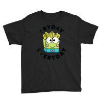 Womens Keroppi French Fries Fryday Friday Everyday V-neck Youth Tee | Artistshot