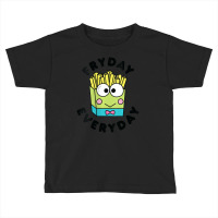 Womens Keroppi French Fries Fryday Friday Everyday V-neck Toddler T-shirt | Artistshot