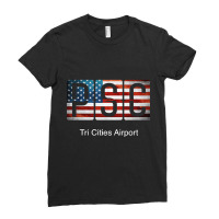 Psc Tri Cities Airport Ladies Fitted T-shirt | Artistshot