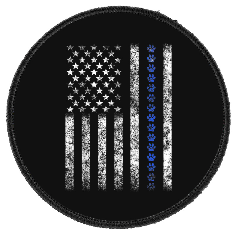 American Police K9 Custom Patch