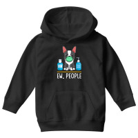 Boston Terrier Dog Face Mask Hand Sanitizer Funny Ew People T Shirt Youth Hoodie | Artistshot