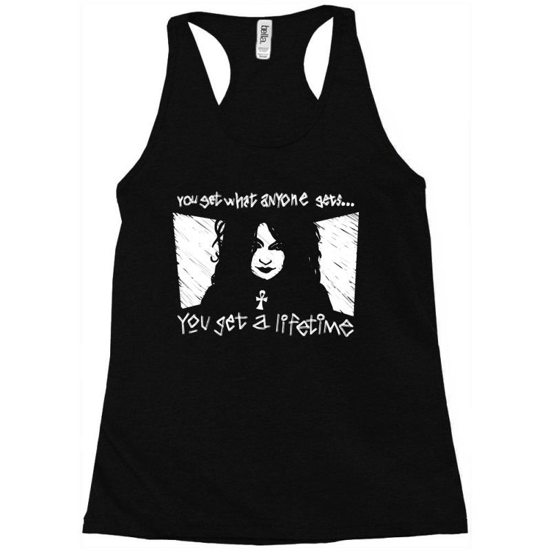 Horor You Get A Lifetime Death Sandman Racerback Tank by Whelving | Artistshot