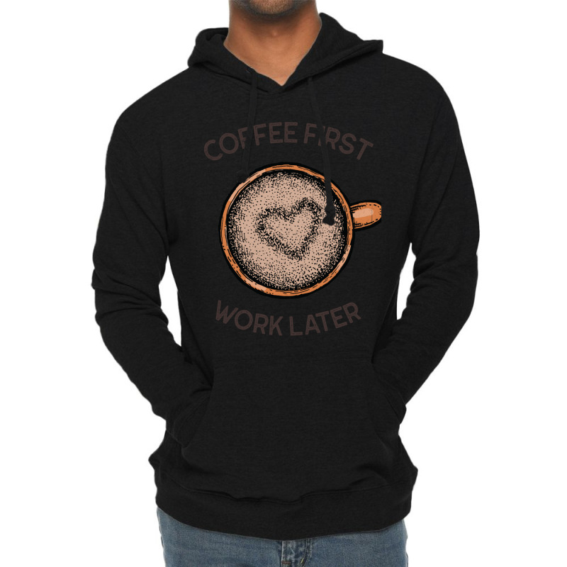 Cute Take It Away Coffee Designs  Coffee Sack Lightweight Hoodie | Artistshot