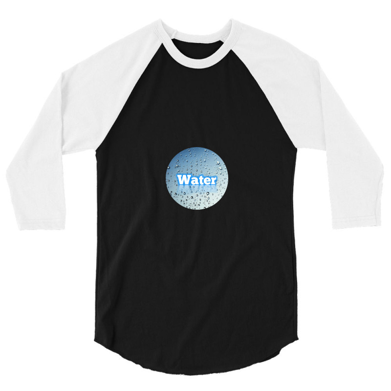 Water 3/4 Sleeve Shirt by mzezo2001 | Artistshot