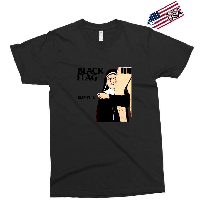 Slip It In Black Art Members Flag Gift Exclusive T-shirt | Artistshot