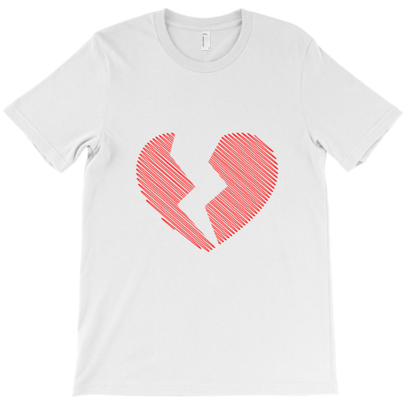 Broken Heart Tee T-shirt | Artistshot