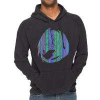 Neon Dragon Vintage Hoodie | Artistshot