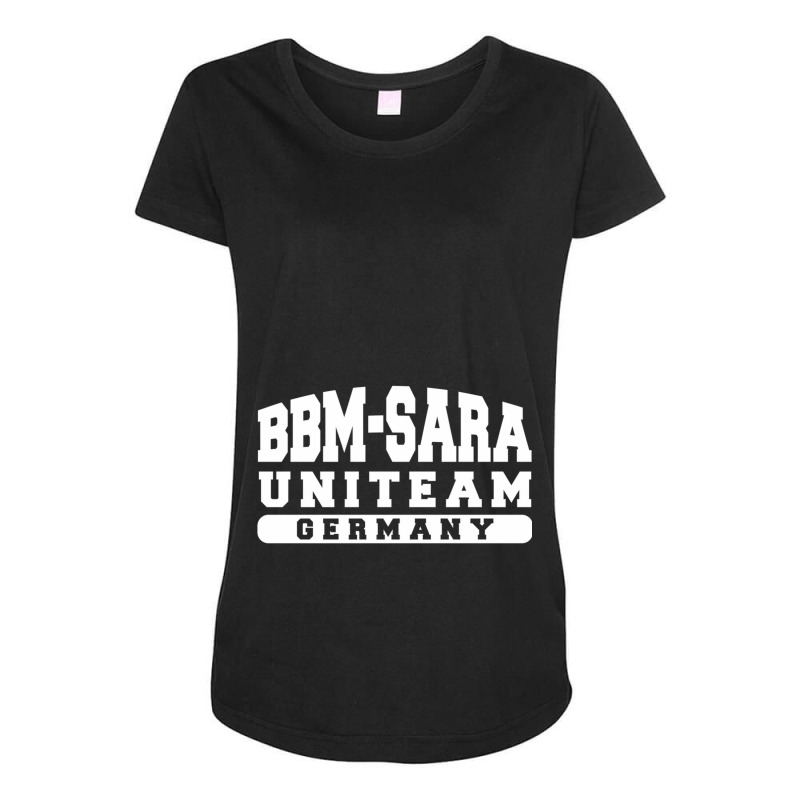 Bbm Sara Uniteam Germany Maternity Scoop Neck T-shirt by SEANMCDONOUGH | Artistshot