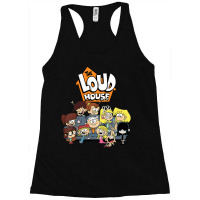 Kids The Loud House Loud Siblings On Couch Racerback Tank | Artistshot